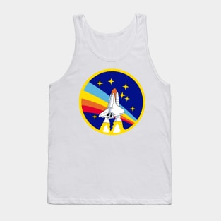 Vintage Shuttle Launch to the Stars Tank Top